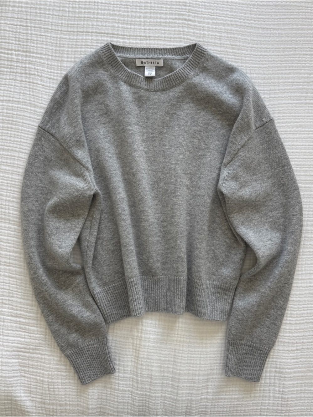 Alpine Gray CREWNECK SWEATER XXS